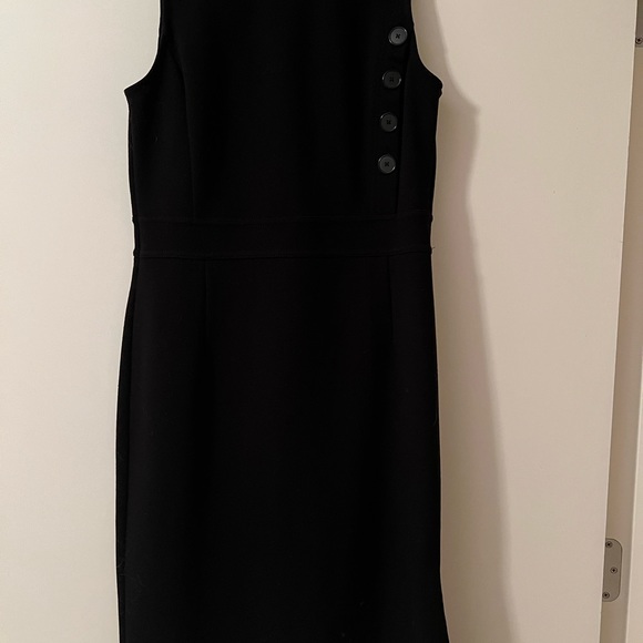 Black midi sheath dress - Picture 3 of 3